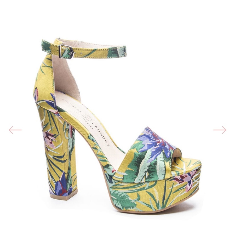 Platform Ankle Strap Sandal